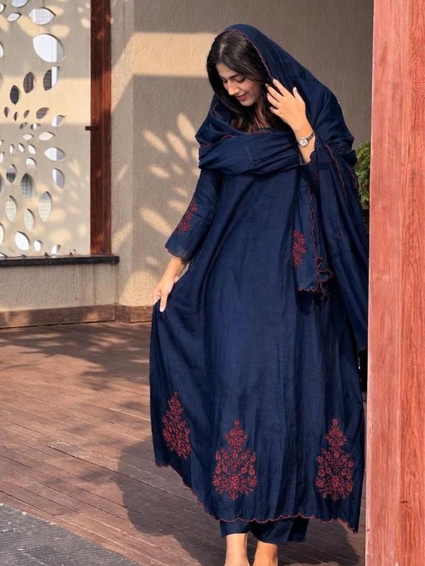 PARTYWEAR   EMBROIDERY SALWAR SET
