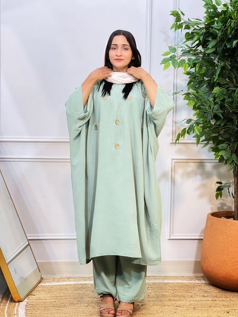 MODESTY  KAFTHAN STYLE CO-ORD SET
