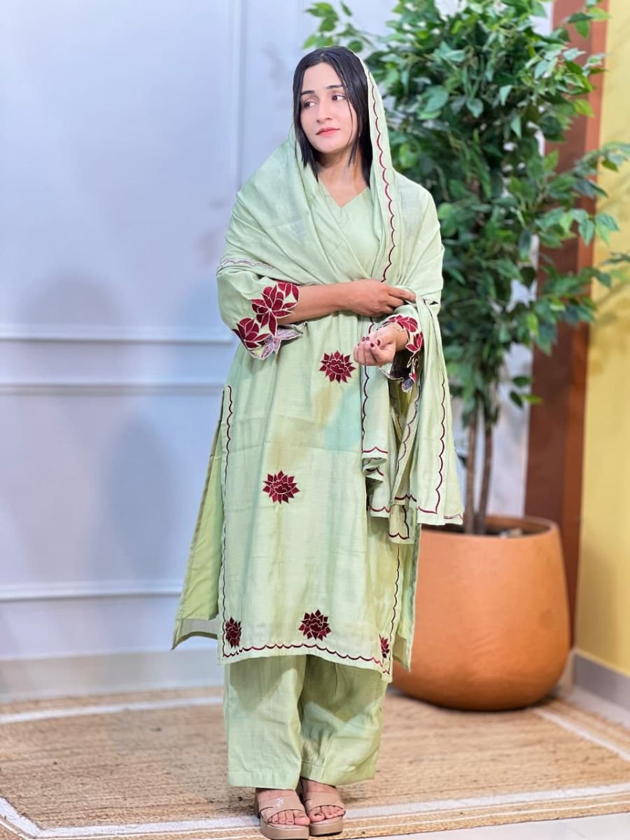 PREMIUM EMBROIDERY SALWAR SET