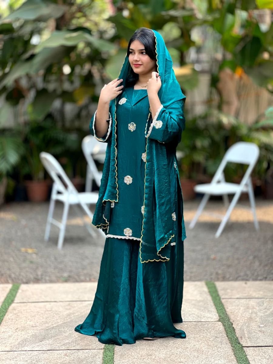 PREMIUM PARTYWEAR SHARARA SET