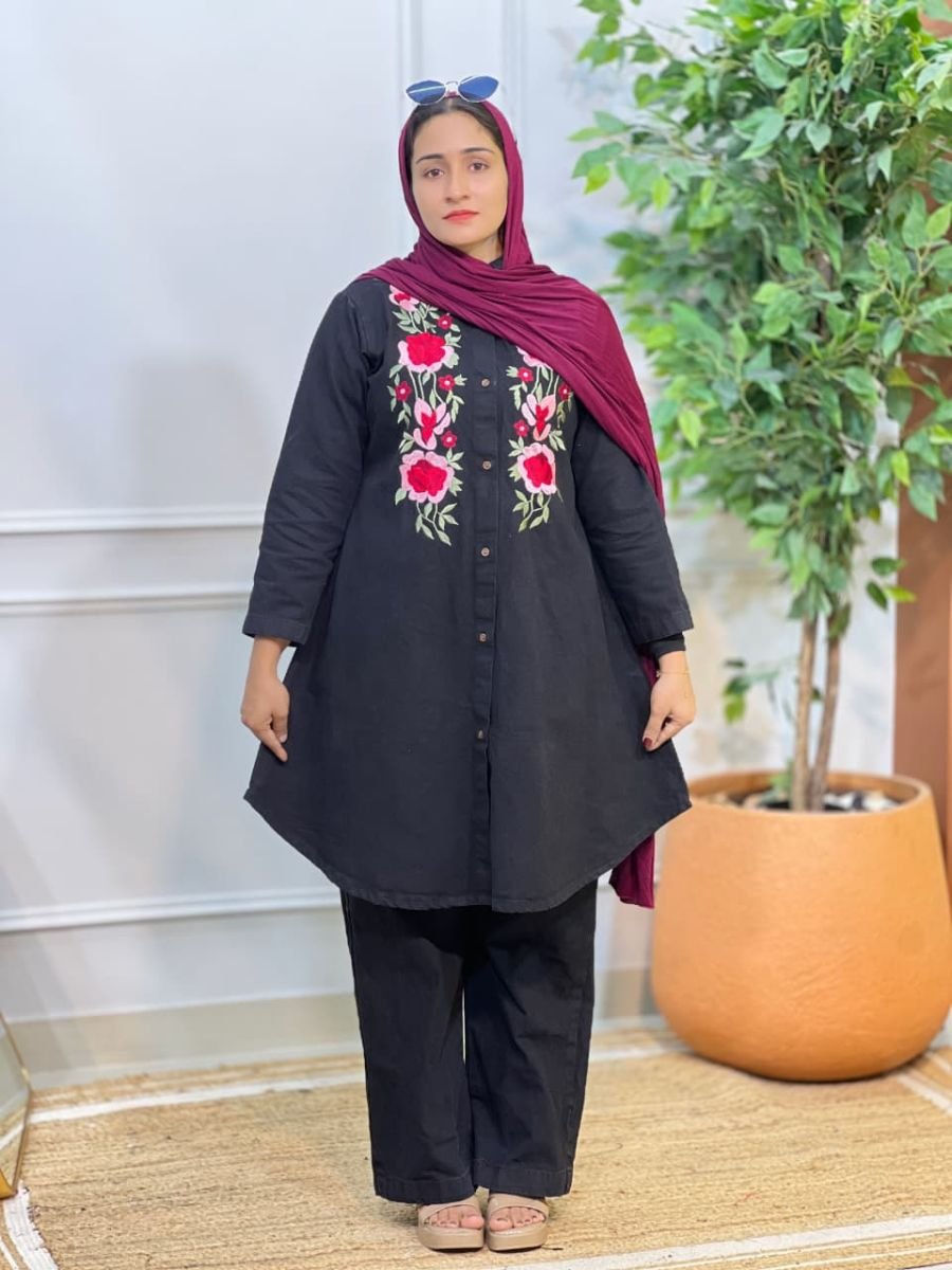 STYLISH MODESTY  DENIM CODSET